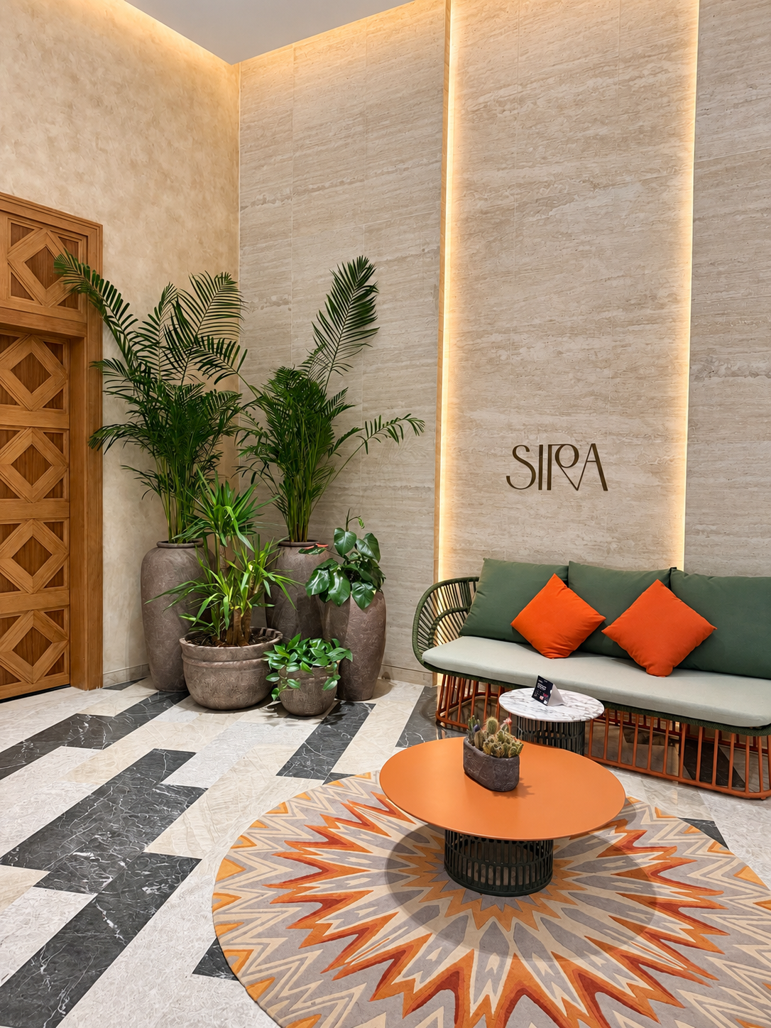 SIRA restaurant interior